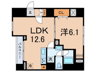 WHARF文京茗荷谷の物件間取画像